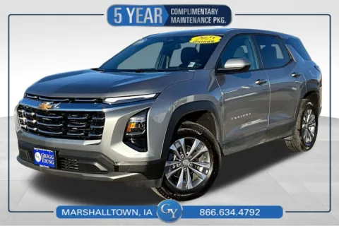 Gray 2025 Chevrolet Equinox LT for sale in Marshalltown, IA