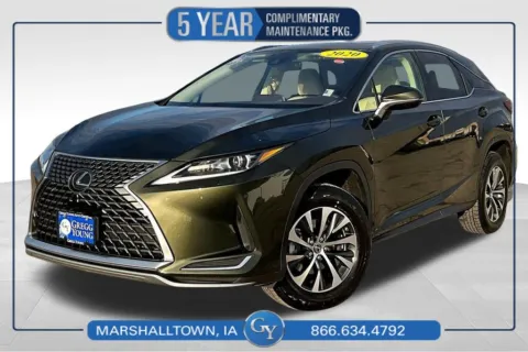 Green 2020 Lexus RX 350 for sale in Marshalltown, IA