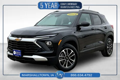 Black 2026 Chevrolet TrailBlazer LT for sale in Marshalltown, IA