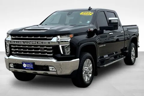 Black 2022 Chevrolet Silverado 2500 HD LTZ for sale in Marshalltown, IA