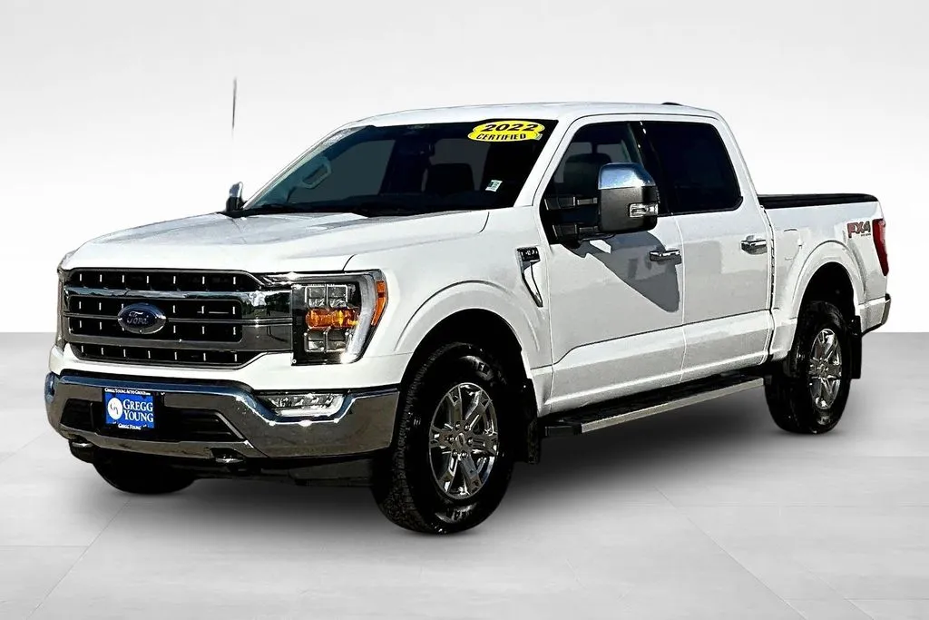 White 2022 Ford F-150 Lariat for sale in Marshalltown, IA