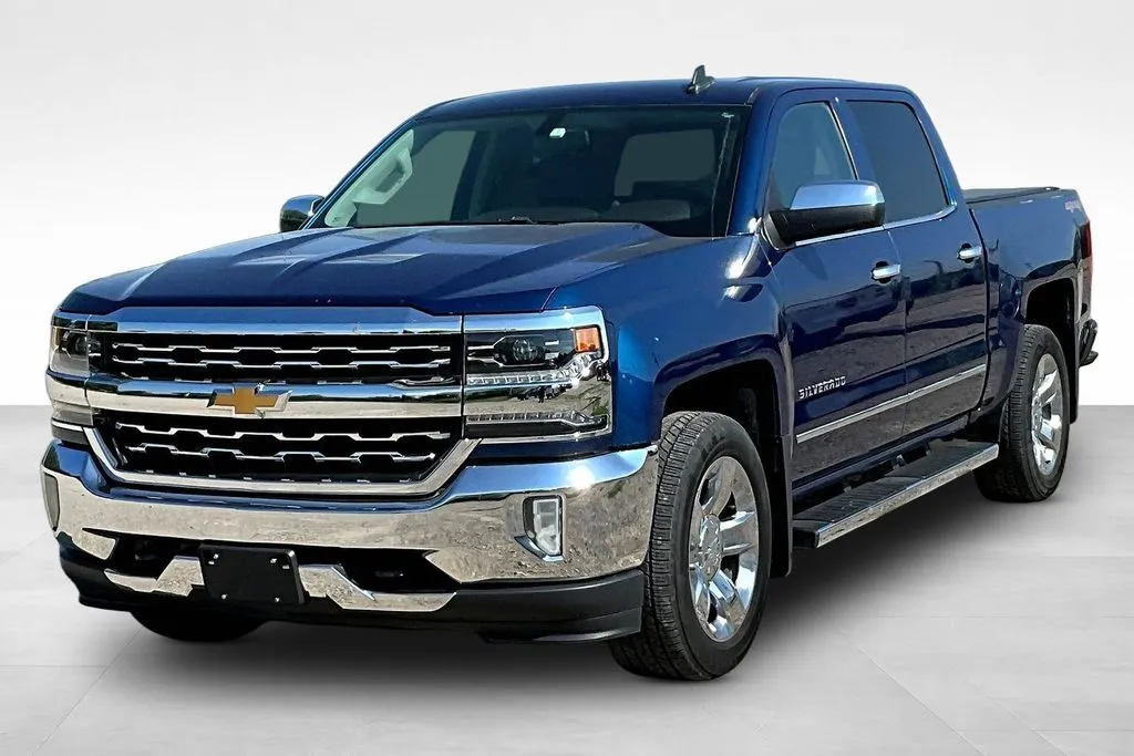 Blue 2017 Chevrolet Silverado 1500 LTZ for sale in Marshalltown, IA