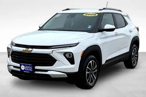 White 2026 Chevrolet TrailBlazer LT for sale in Marshalltown, IA
