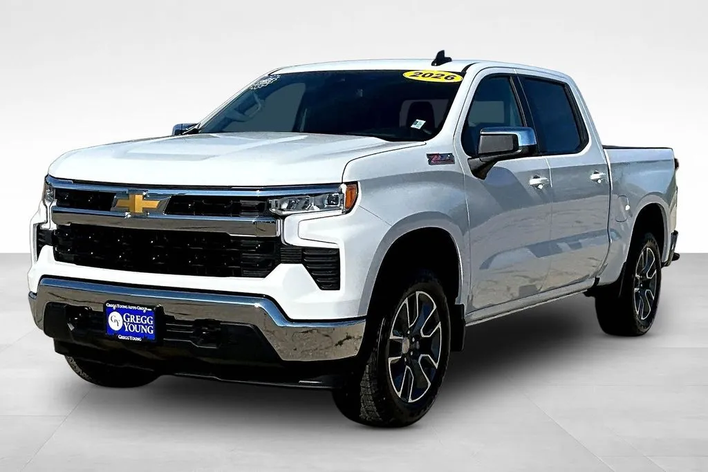 White 2026 Chevrolet Silverado 1500 LT for sale in Marshalltown, IA
