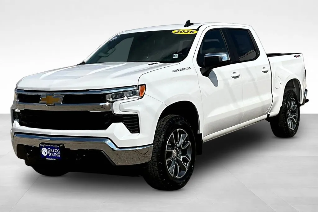 White 2026 Chevrolet Silverado 1500 LT for sale in Marshalltown, IA
