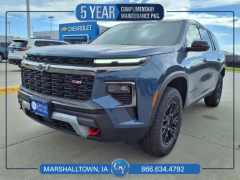 Blue 2026 Chevrolet Traverse Z71 for sale in Marshalltown, IA
