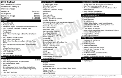 Photos of 2018 Kia Soul for sale in Marshalltown, IA at Gregg Young Chevrolet Marshalltown