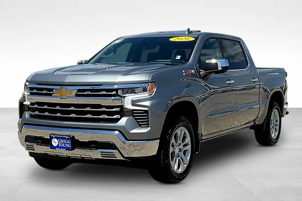 Gray 2026 Chevrolet Silverado 1500 LTZ for sale in Marshalltown, IA