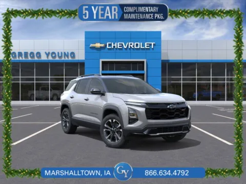 Gray 2026 Chevrolet Equinox RS for sale in Marshalltown, IA
