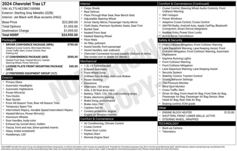 Photos of 2024 Chevrolet Trax LT for sale in Marshalltown, IA at Gregg Young Chevrolet Marshalltown