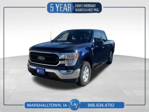 Blue 2022 Ford F-150 XLT for sale in Marshalltown, IA