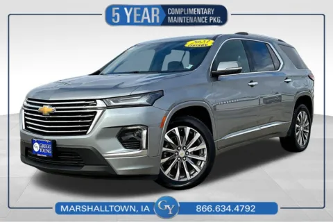 Gray 2023 Chevrolet Traverse Premier for sale in Marshalltown, IA