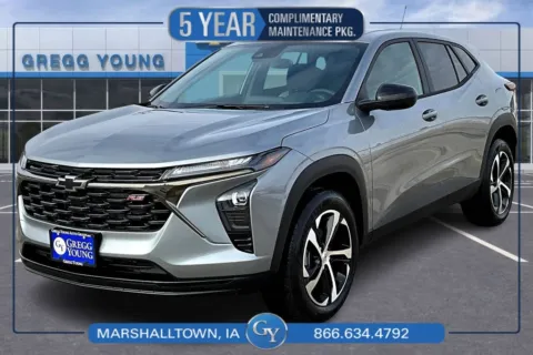 Gray 2026 Chevrolet Trax 1RS for sale in Marshalltown, IA