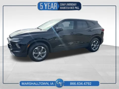 Black 2023 Chevrolet Blazer LT for sale in Marshalltown, IA