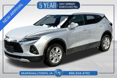 Silver 2020 Chevrolet Blazer LT for sale in Marshalltown, IA