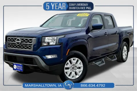 Blue 2023 Nissan Frontier SV for sale in Marshalltown, IA