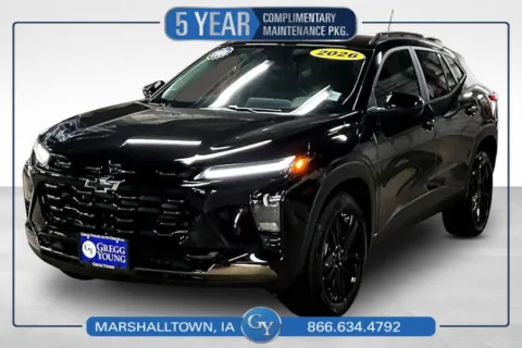 Black 2026 Chevrolet Trax ACTIV for sale in Marshalltown, IA