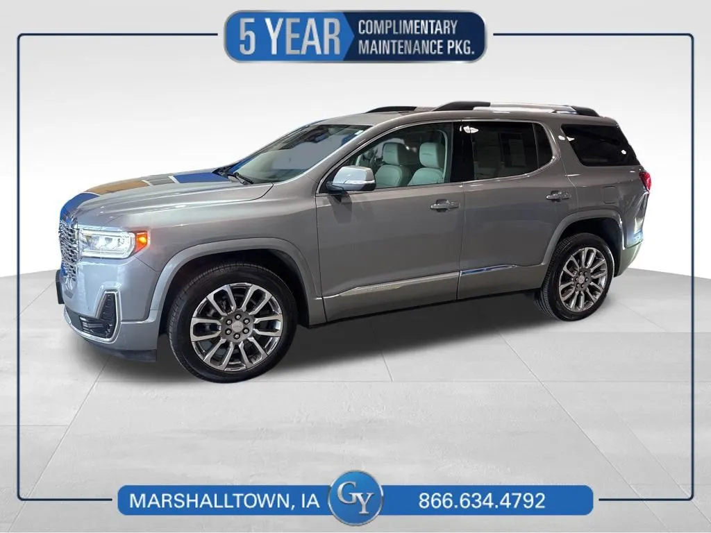 Gray 2023 GMC Acadia Denali for sale in Marshalltown, IA