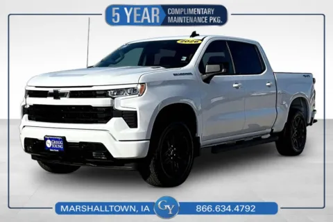 White 2026 Chevrolet Silverado 1500 RST for sale in Marshalltown, IA