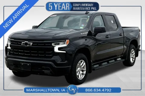 Black 2023 Chevrolet Silverado 1500 RST for sale in Marshalltown, IA