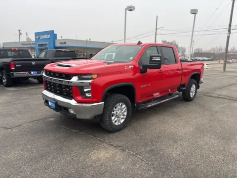 Red 2021 Chevrolet Silverado 2500HD LT for sale in Marshalltown, IA