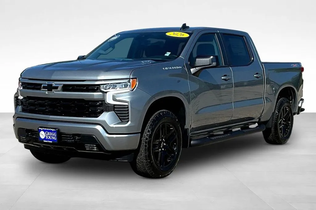 Gray 2026 Chevrolet Silverado 1500 RST for sale in Marshalltown, IA
