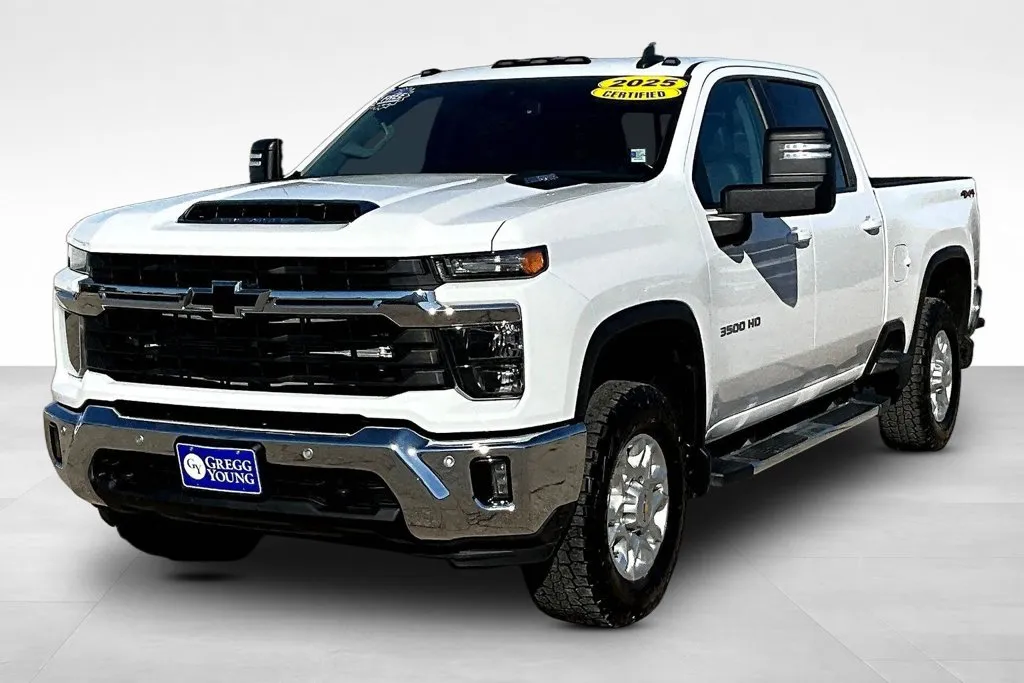 White 2025 Chevrolet Silverado 3500 HD LT for sale in Marshalltown, IA