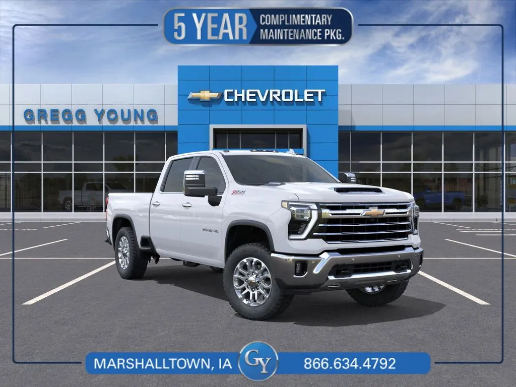 White 2026 Chevrolet Silverado 2500HD LTZ for sale in Marshalltown, IA