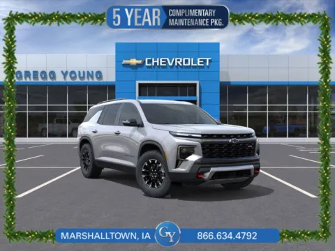 Gray 2026 Chevrolet Traverse Z71 for sale in Marshalltown, IA