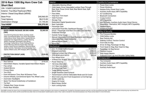 Photos of 2016 Ram 1500 Big Horn for sale in Marshalltown, IA at Gregg Young Chevrolet Marshalltown