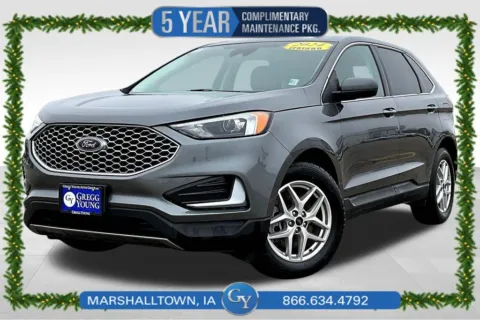 Gray 2024 Ford Edge SEL for sale in Marshalltown, IA