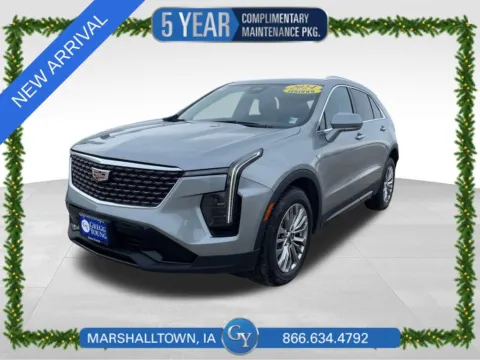 Silver 2024 Cadillac XT4 Premium Luxury for sale in Marshalltown, IA