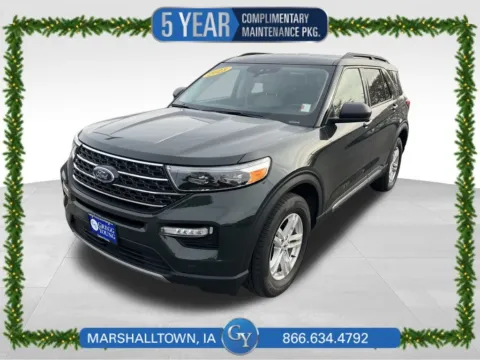 Green 2023 Ford Explorer XLT for sale in Marshalltown, IA