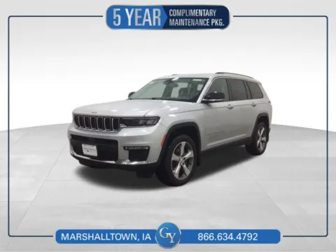Silver 2022 Jeep Grand Cherokee L Limited for sale in Marshalltown, IA