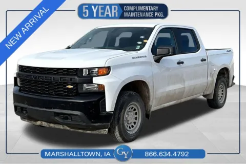 White 2021 Chevrolet Silverado 1500 WT for sale in Marshalltown, IA