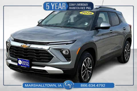 Gray 2026 Chevrolet TrailBlazer LT for sale in Marshalltown, IA