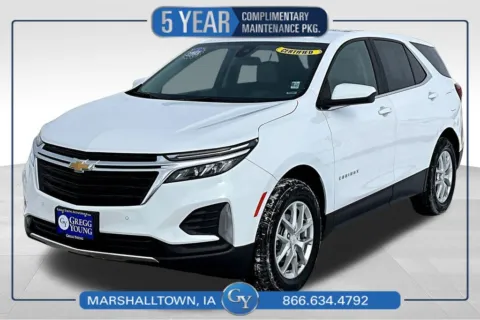 White 2024 Chevrolet Equinox LT for sale in Marshalltown, IA