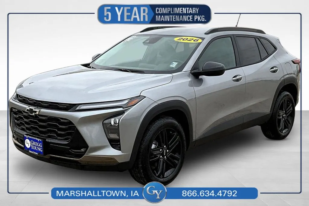 Gray 2026 Chevrolet Trax ACTIV for sale in Marshalltown, IA