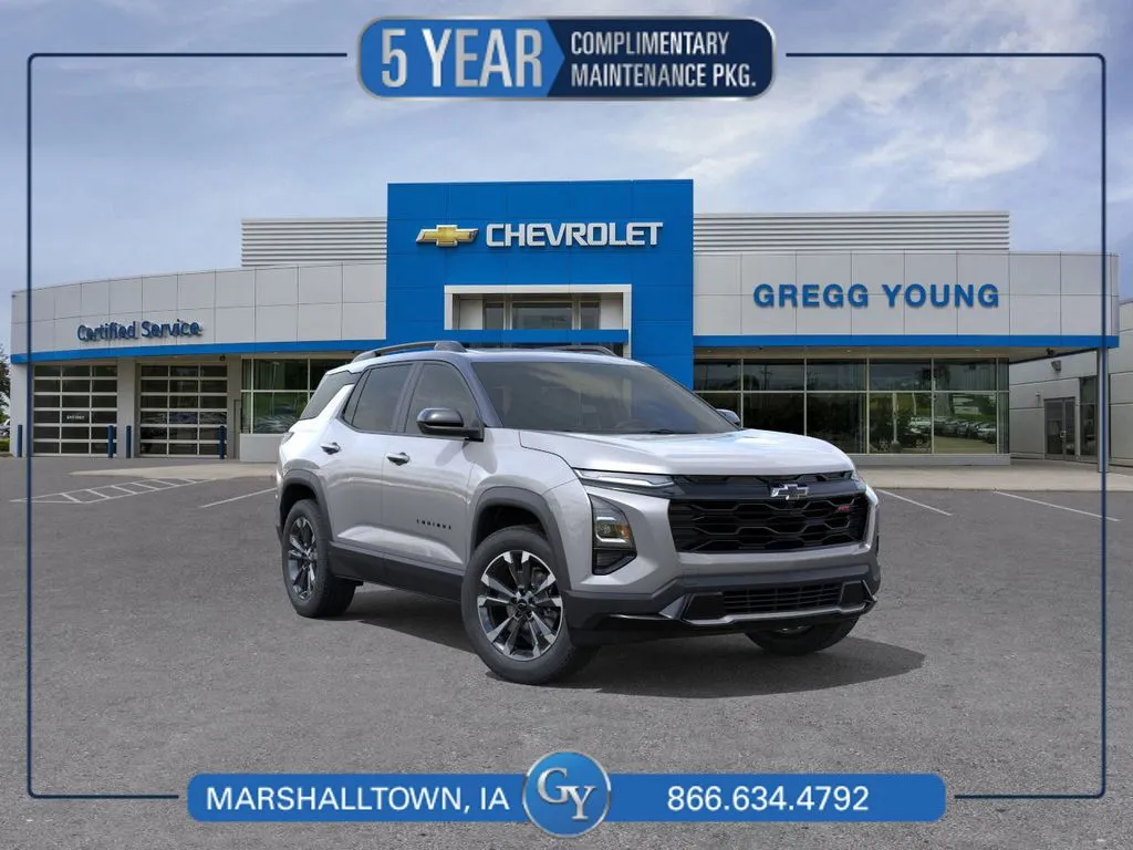 Gray 2026 Chevrolet Equinox RS for sale in Marshalltown, IA
