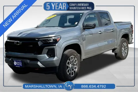 Gray 2023 Chevrolet Colorado Z71 for sale in Marshalltown, IA