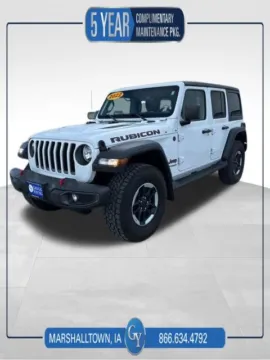 White 2022 Jeep Wrangler Unlimited Rubicon for sale in Marshalltown, IA