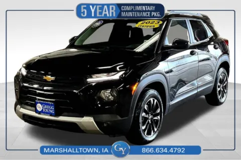 Black 2023 Chevrolet TrailBlazer LT for sale in Marshalltown, IA