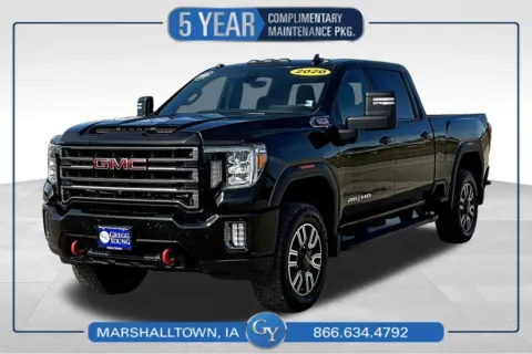 Black 2020 GMC Sierra 2500HD AT4 for sale in Marshalltown, IA