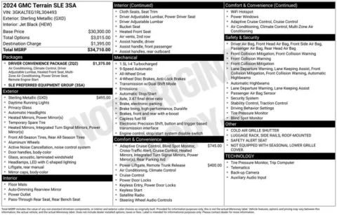 Photos of 2024 GMC Terrain SLE for sale in Marshalltown, IA at Gregg Young Chevrolet Marshalltown