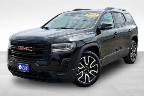 Black 2021 GMC Acadia SLE for sale in Marshalltown, IA