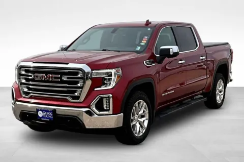Red 2021 GMC Sierra 1500 SLT for sale in Marshalltown, IA