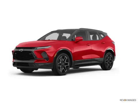 Red 2026 Chevrolet Blazer RS for sale in Marshalltown, IA
