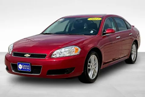 Red 2014 Chevrolet Impala Limited LTZ for sale in Marshalltown, IA