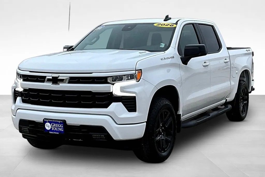 White 2026 Chevrolet Silverado 1500 RST for sale in Marshalltown, IA