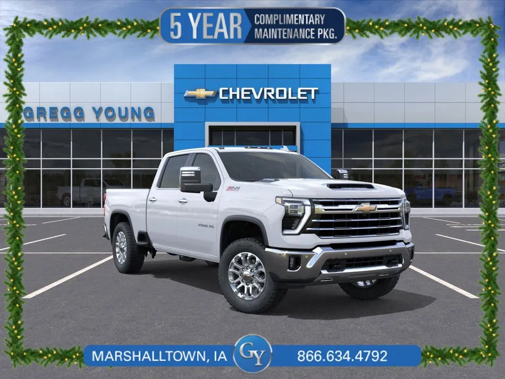 White 2026 Chevrolet Silverado 2500HD LTZ for sale in Marshalltown, IA